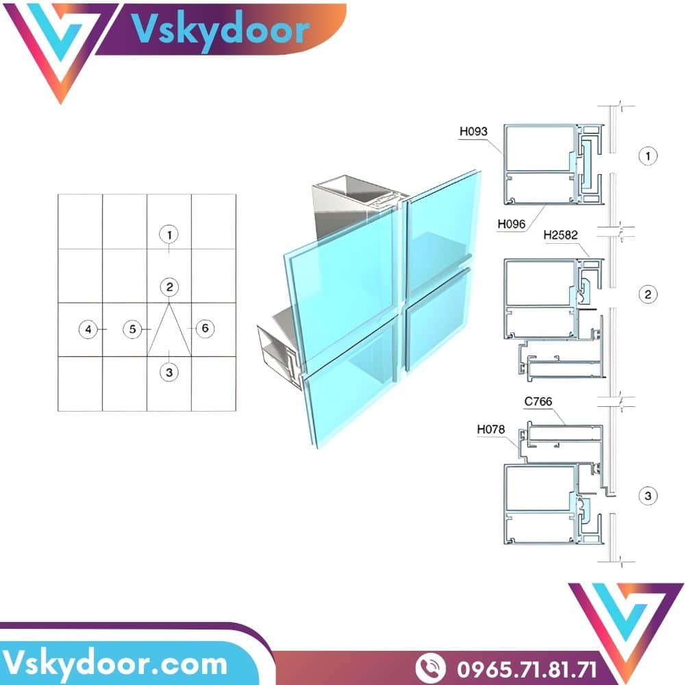 Cấu tạo hệ mặt dựng Stick