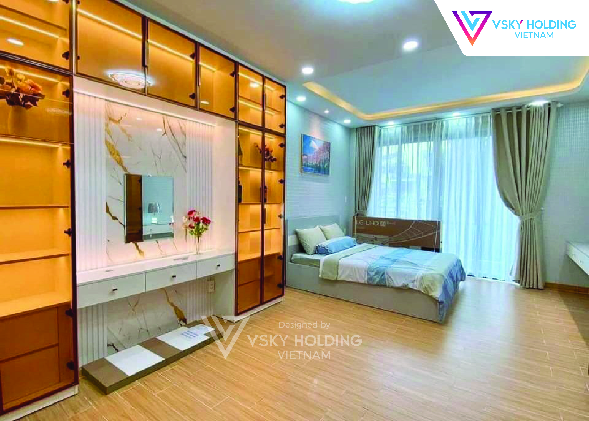 Thi công công trình nhà riêng 62m2 5 tầng